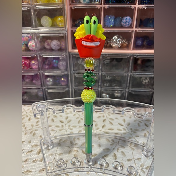 Hand Crafted Other - - Handmade Beaded Doorables Pen